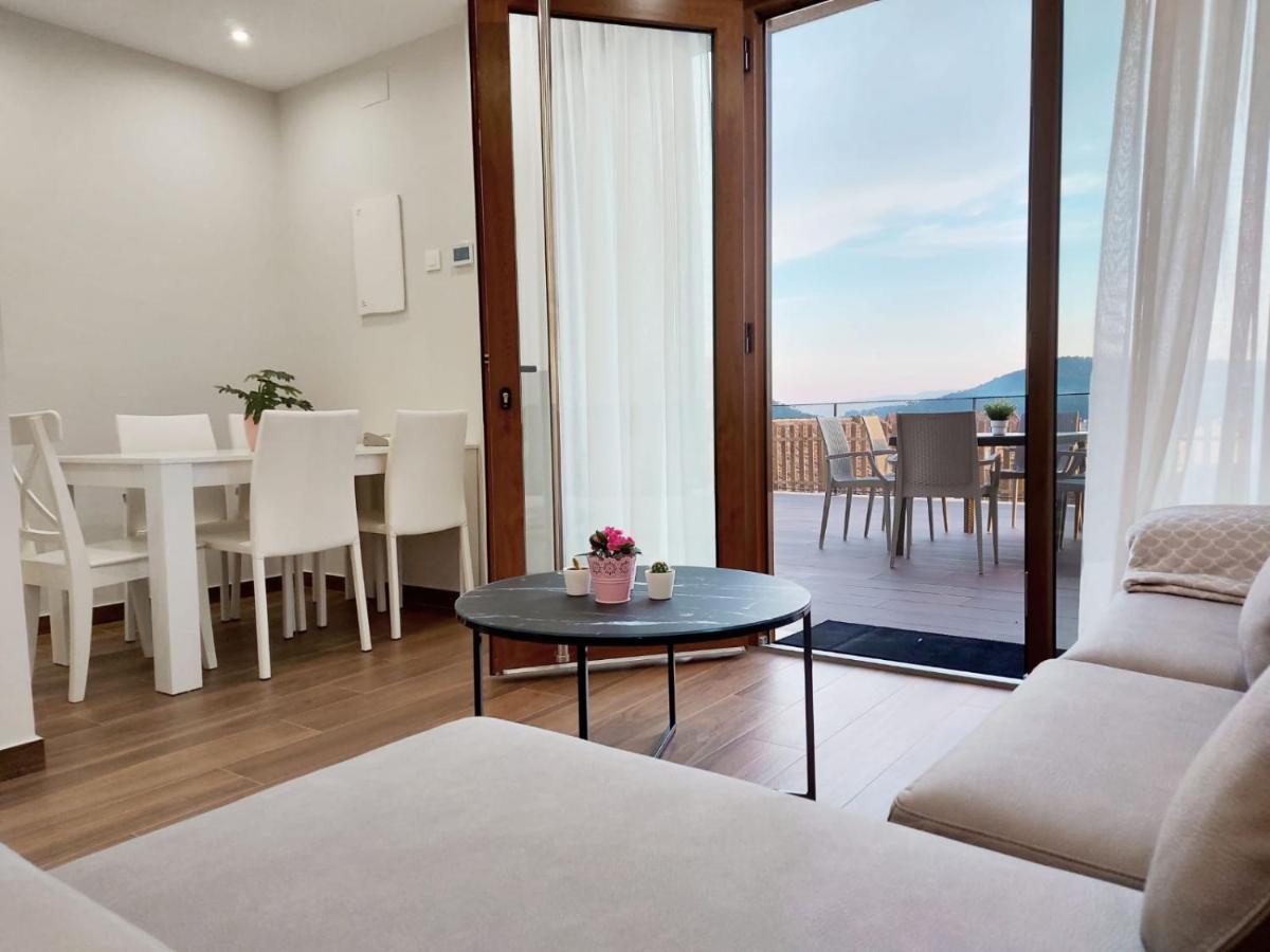 Mirador Ria De Aldan Apartamentos Exteriör bild