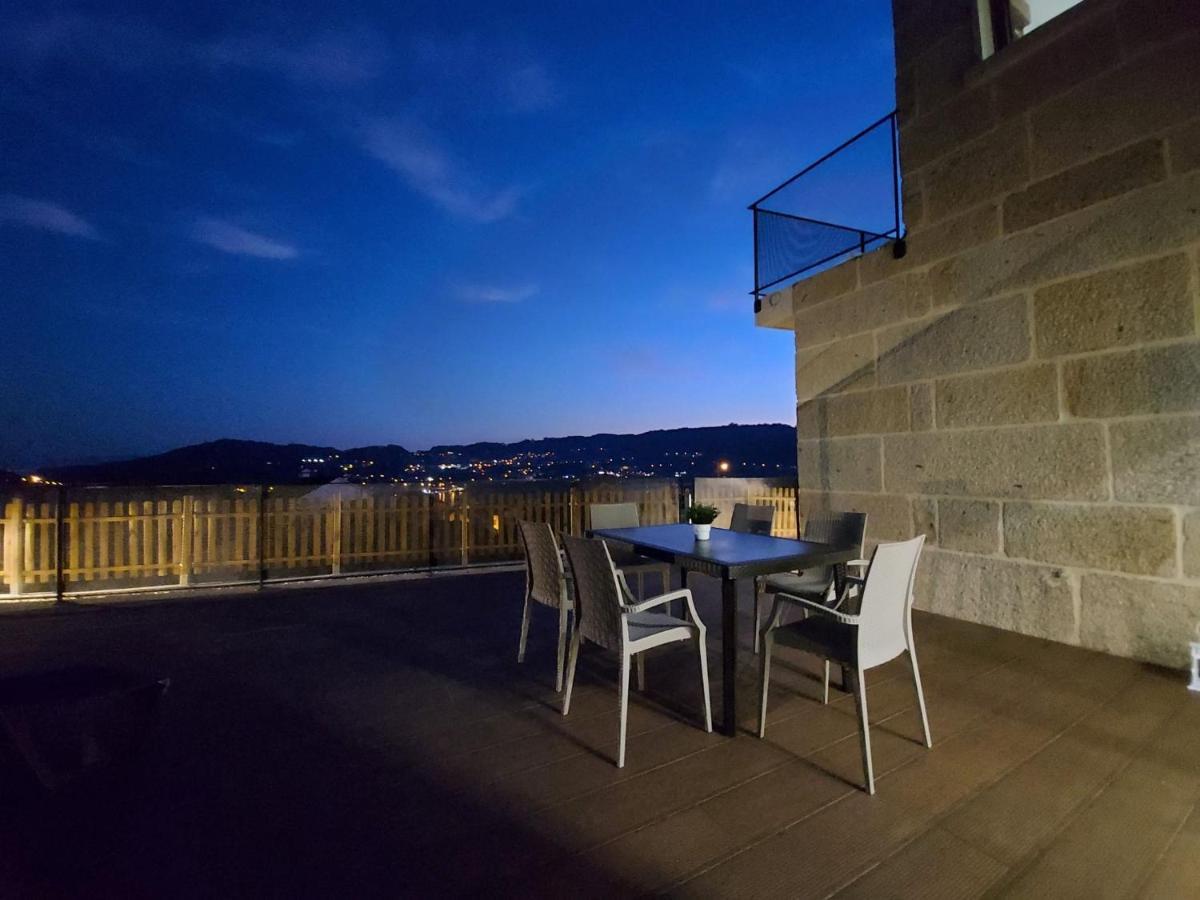 Mirador Ria De Aldan Apartamentos Exteriör bild