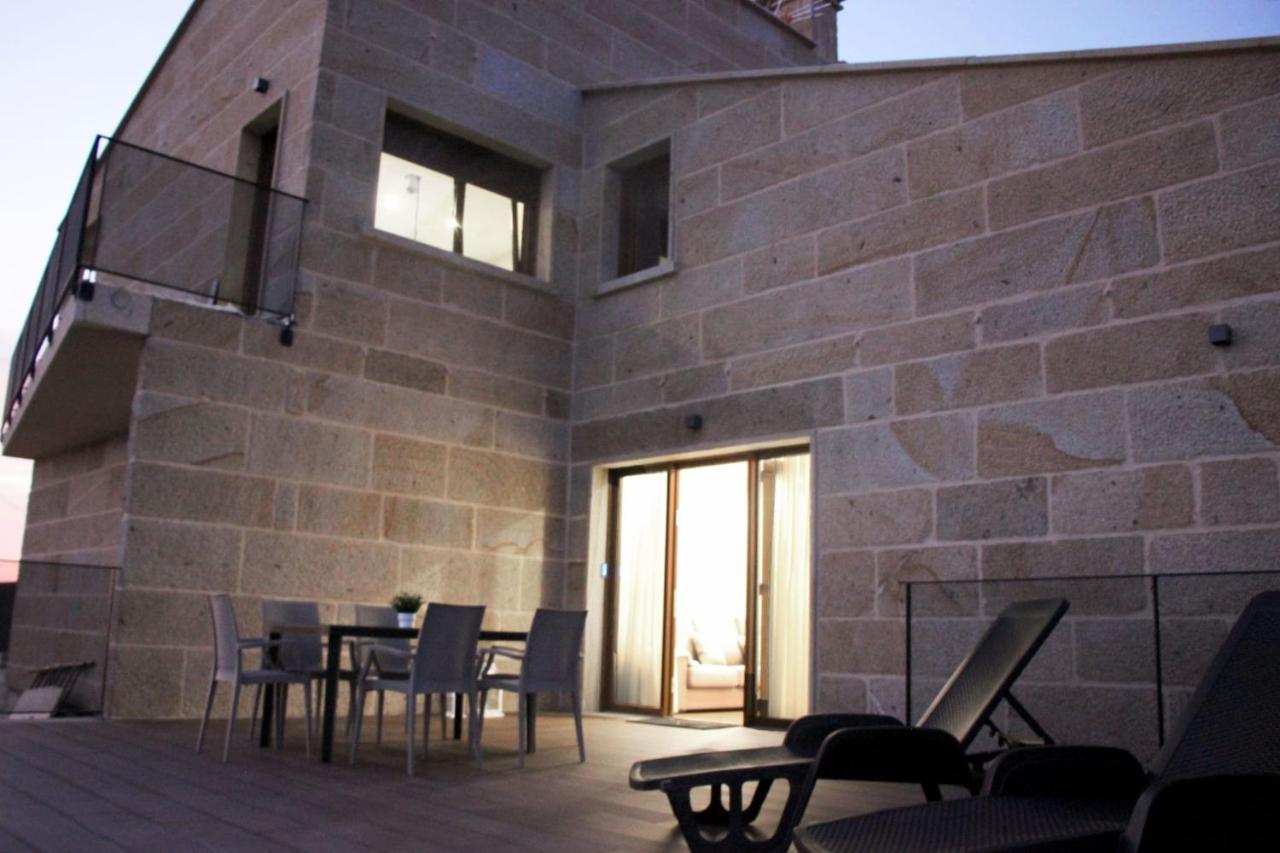 Mirador Ria De Aldan Apartamentos Exteriör bild