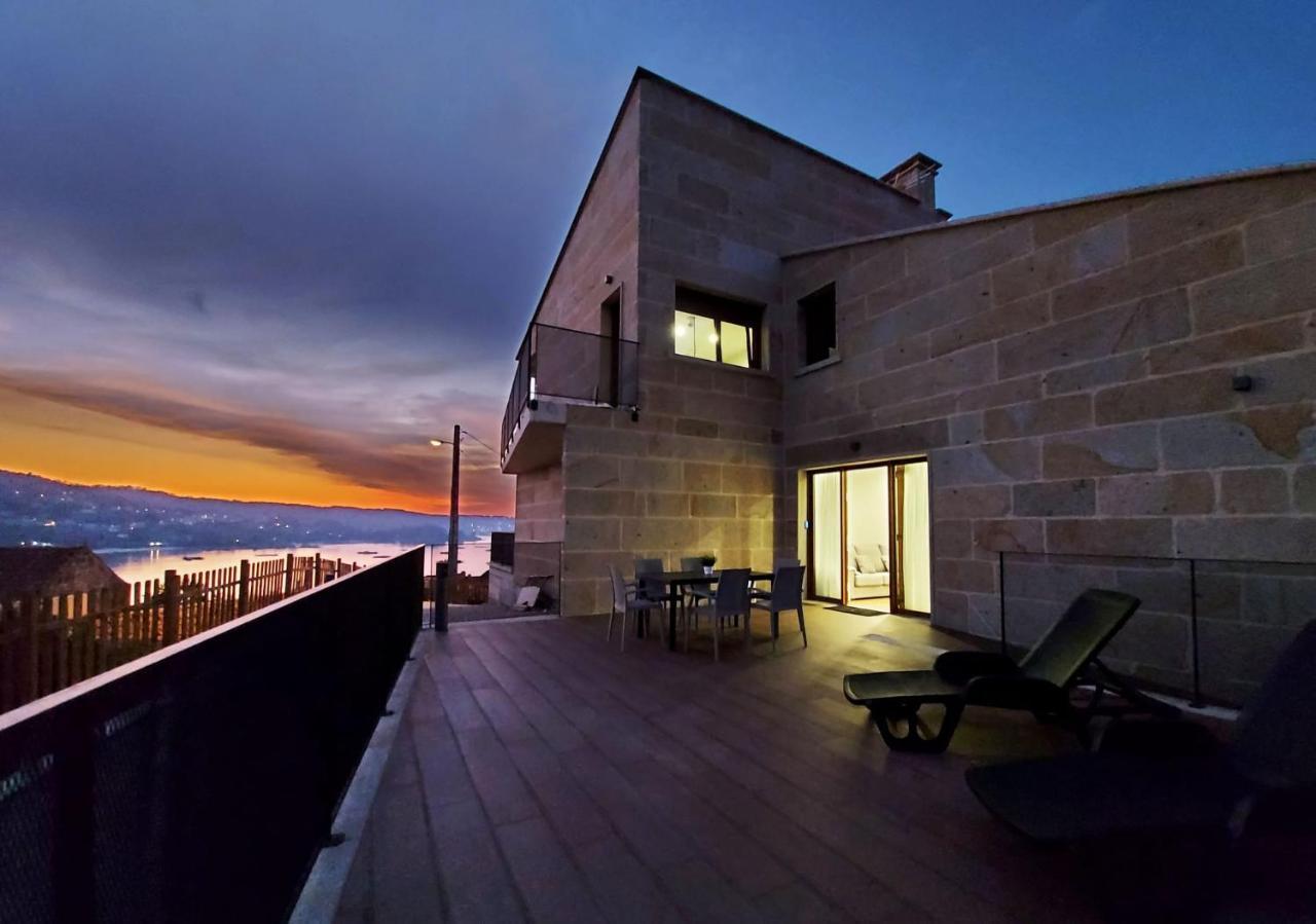 Mirador Ria De Aldan Apartamentos Exteriör bild