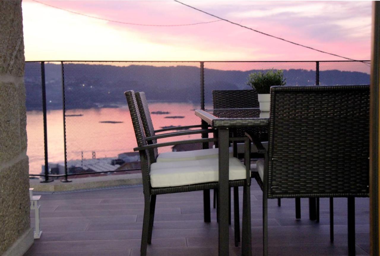 Mirador Ria De Aldan Apartamentos Exteriör bild