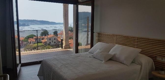 Mirador Ria De Aldan Apartamentos Exteriör bild